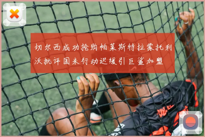 切尔西成功抢购帕莱斯特拉蒙托利沃批评国米行动迟缓引巨鲨加盟
